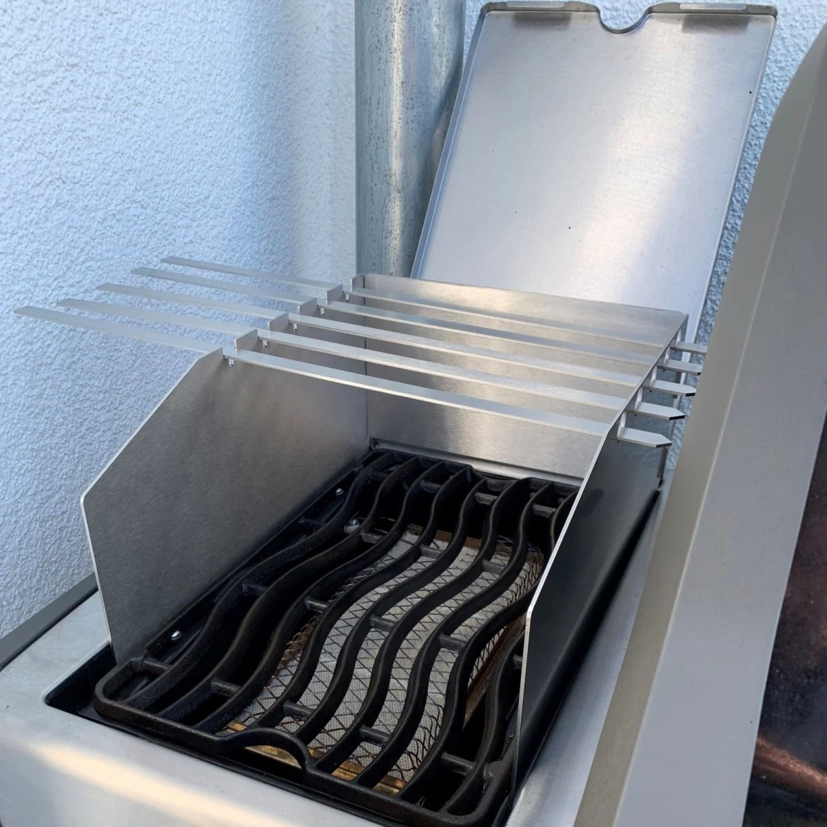 Adanaspieße | Schaschlikspieße | Grillspieße | 5Stk. passend für Windschutz - Image 3