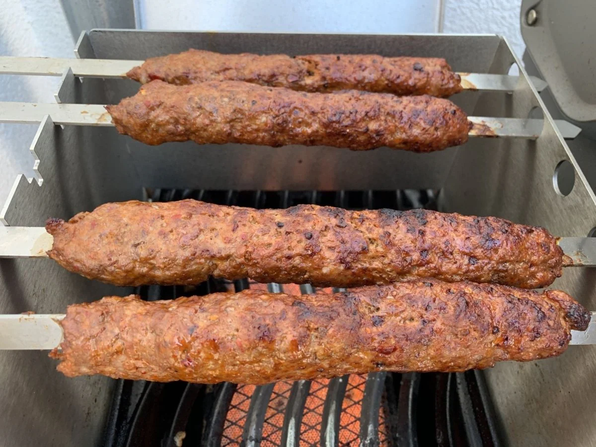 Adanaspieße | Schaschlikspieße | Grillspieße | 5Stk. passend für Windschutz - Image 5