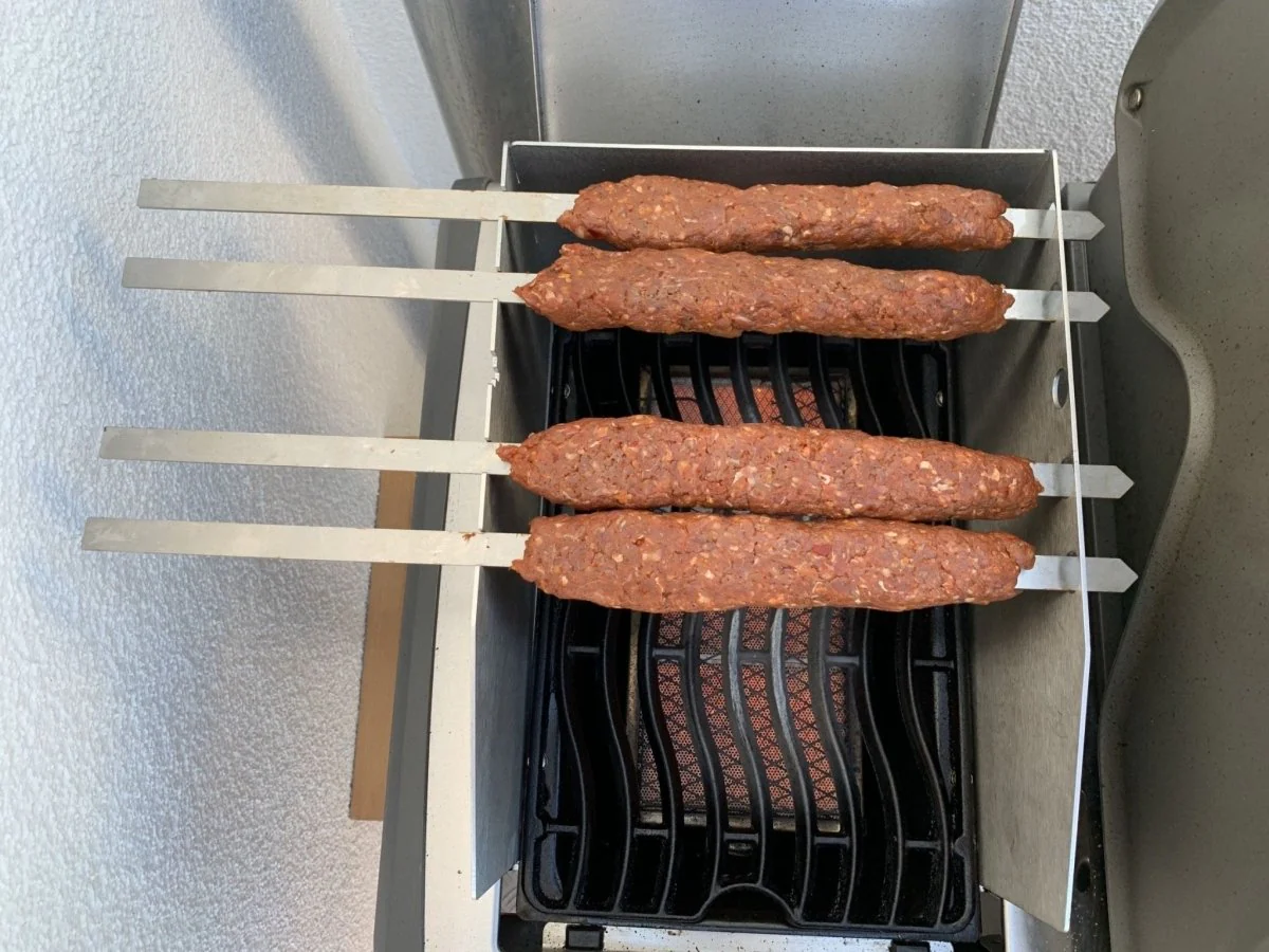 Adanaspieße | Schaschlikspieße | Grillspieße | 5Stk. passend für Windschutz - Image 6