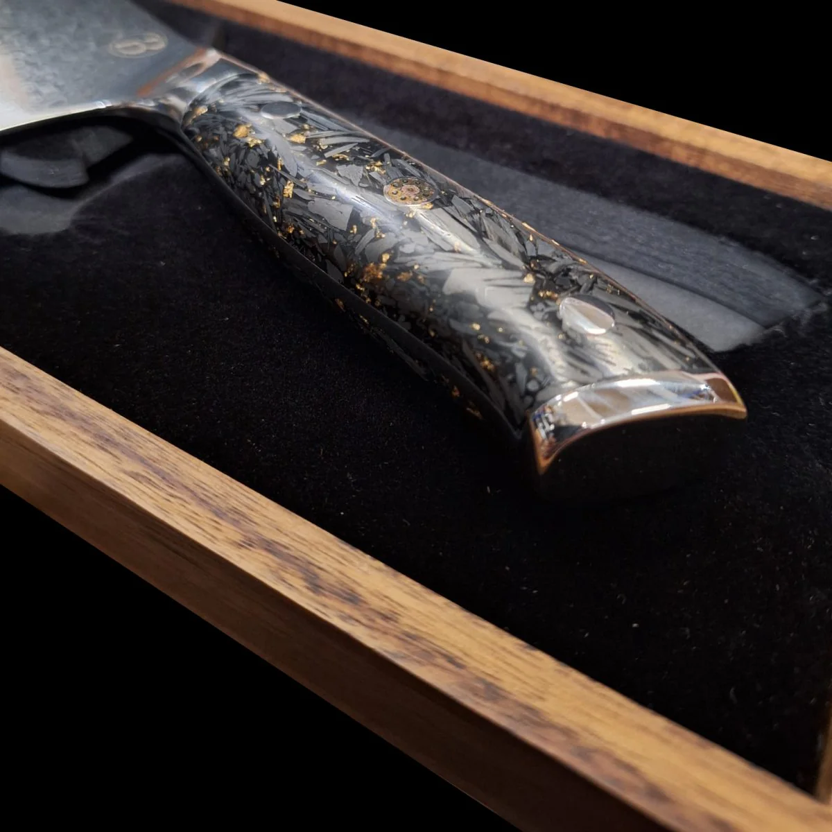 Babossa "Aurum Noir" Chefmesser - Image 3