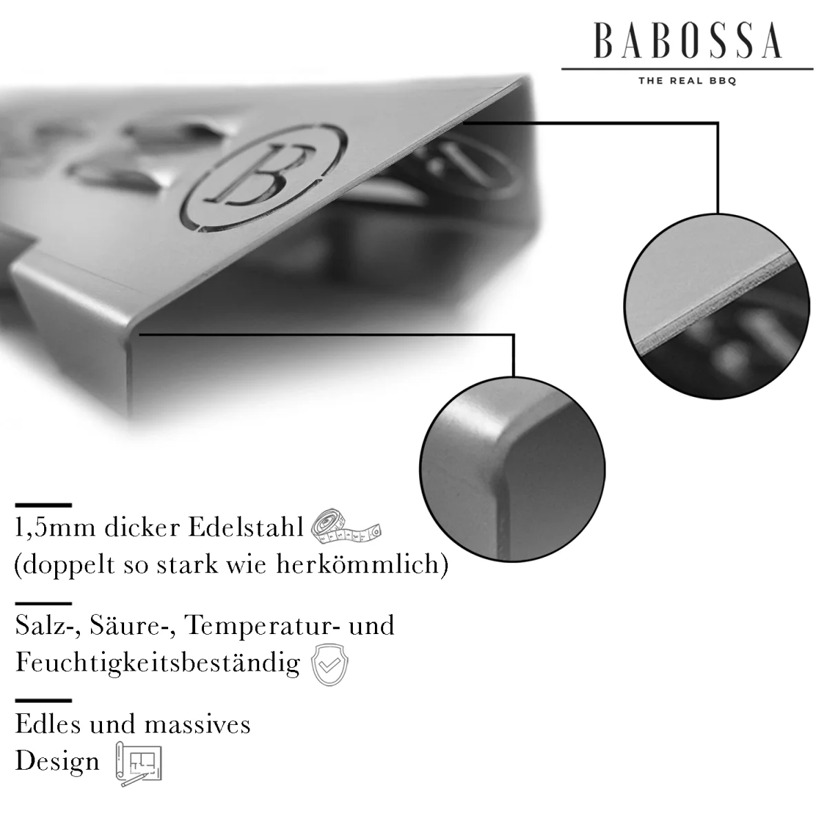 Flammschutzblech | V4A Edelstahl | Enders Monroe Turbozone bis 2025 - Image 3