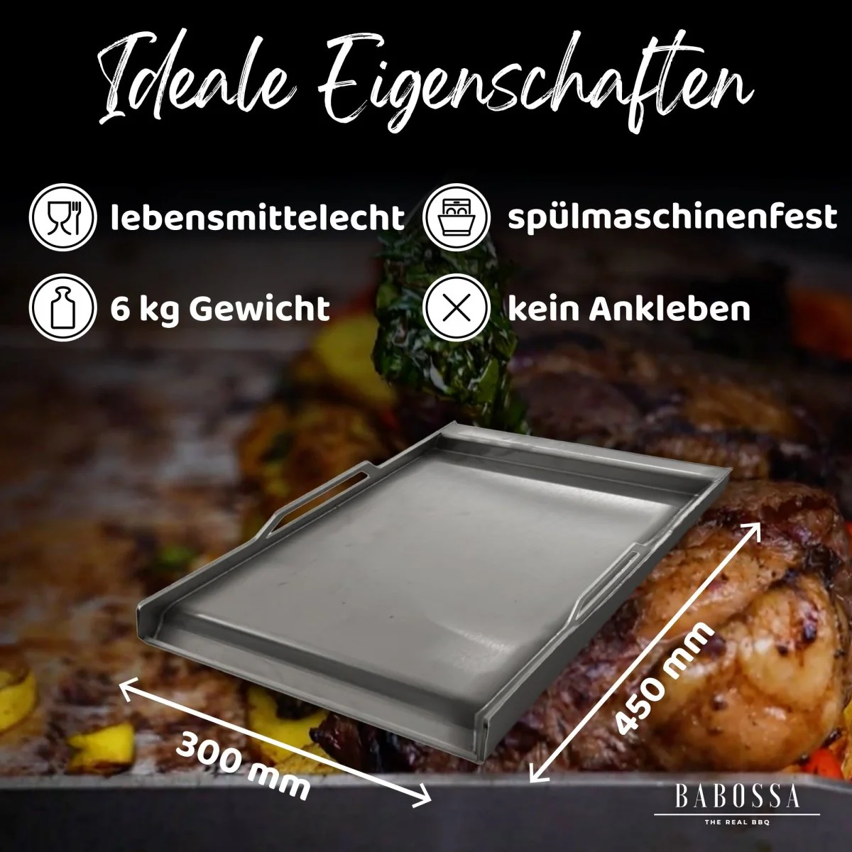 Plancha 2.0 | Griddle Plate | Universal Large 30x45cm - Image 4