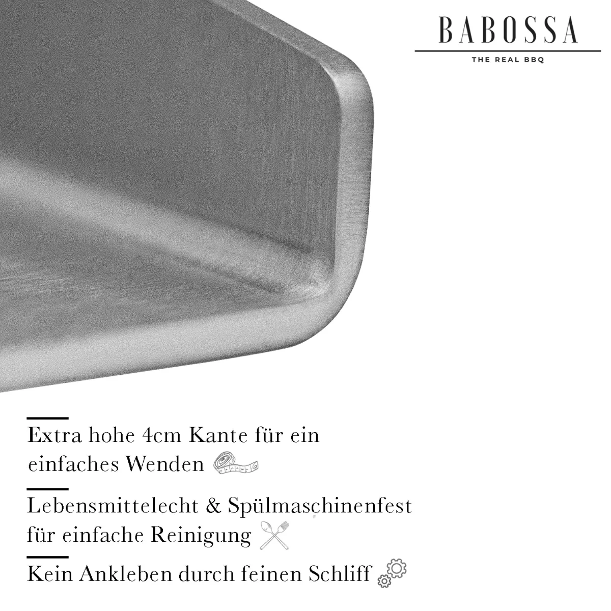 Plancha nach Maß | Grillplatte | V2A Edelstahl - Image 3